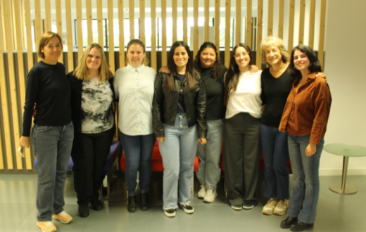 La delegació de directores de residències argentines que van visitar el SuaraLab